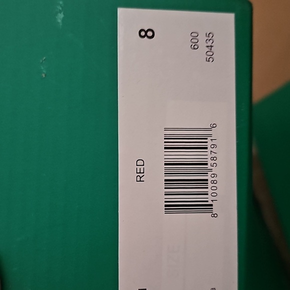 Lauren Lorraine Shimmering Red Heels - Picture 4 of 5